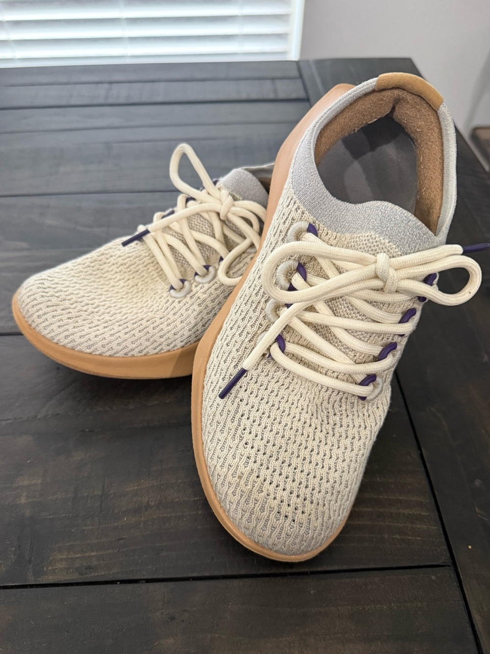 Allbirds Tree Dasher 2 Women’s 6.5 Cream Tan Running Sneakers